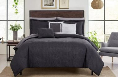 Mainstays Grey 8 Piece Bed in a Bag (Twin) Just $19.88 (Reg. $40)!